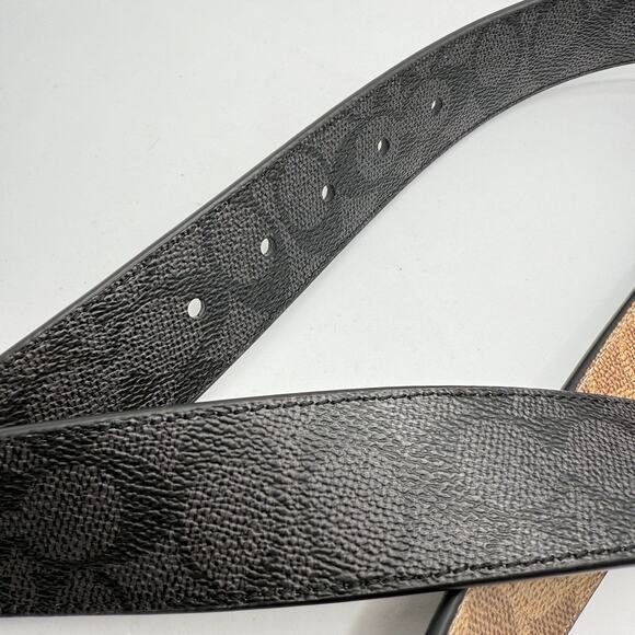 Coach CY922 Roller Buckle Cut To Size Reversible Belt 38 mm - Picture 6 of 8